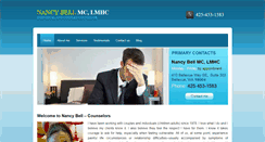 Desktop Screenshot of nancy-bell.com